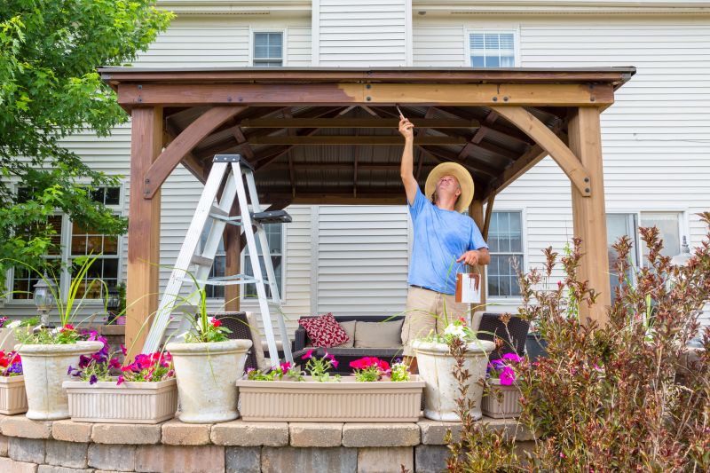 Curved Pergola Installation in Wilmington, NC