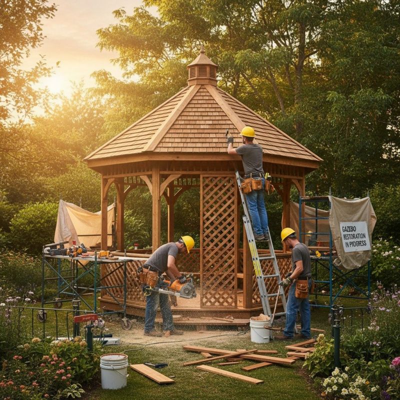 Contact About Gazebo Enclosure Installation